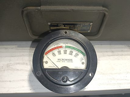 U.S. Army Signal Corps Tube Tester I-177-B
