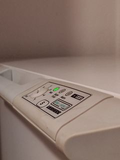 Bedienfeld eines Liebherr Kühlschranks
