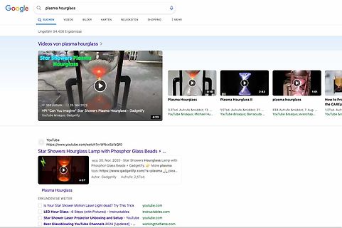 Google Suchergebnisse für Plasma Hourglass
