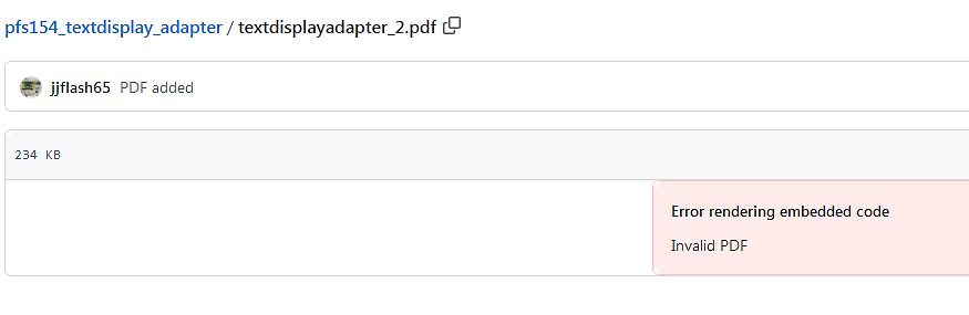 Fehlermeldung beim Laden einer PDF-Datei