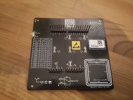 Druckbestückungsdruck einer Leiterplatte