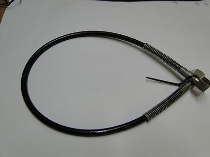 Hydraulikschlauch mit Metallummantelung und Anschlussstück