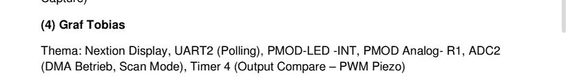 Textliste von Mikrocontroller-Themen