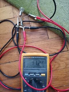 Multimeter Messung einer Spannung