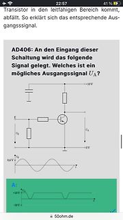 Elektronik-Aufgabe Schaltplan und Signale