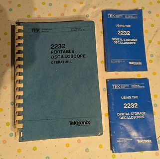 Tektronix 2232 Oszilloskop Handbücher
