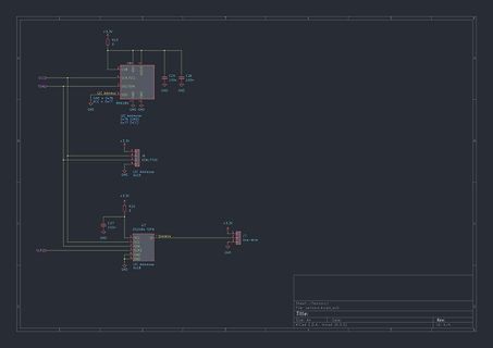 Schaltplan in KiCad mit Sensoren