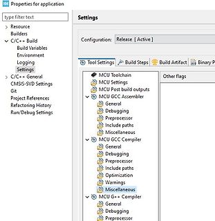 Einstellungen einer IDE für Mikrocontroller-Entwicklung