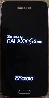 Samsung Galaxy S5 mini Startbildschirm