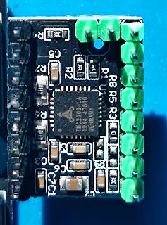 Leiterplatte mit TMC2209-Treiberchip