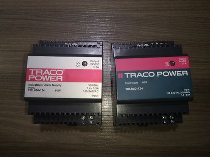 Zwei Traco Power Netzteile TBL 060-124