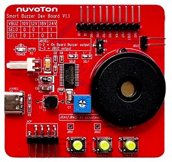 Nuvoton Smart Buzzer Dev Board V1.1