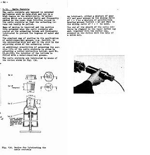 Technisches Handbuch zur Schmierung von Kabelsteuerungen