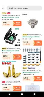 AliExpress Suchergebnisse für D-Sub Stecker Schrauben
