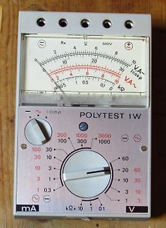 Analoges Multimeter Polytest 1W
