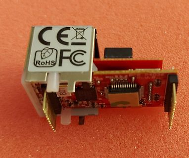 Foto eines USB-Moduls mit Leiterplatte