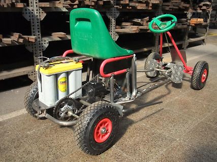 Selbstgebautes Elektro-Go-Kart