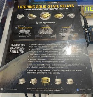 Werbeplakat für Latching Solid-State Relays von ISOCOM