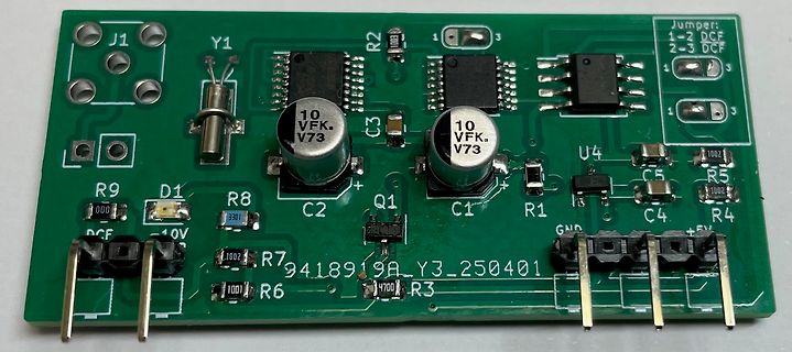 Leiterplatte mit elektronischen Bauteilen