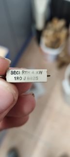 Beschriftung eines elektronischen Bauteils