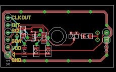 PCB-Layout einer Leiterplatte