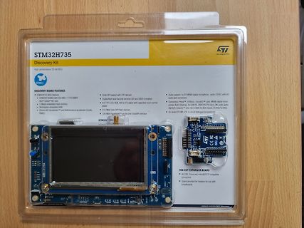 STM32H735 Discovery Kit in Verpackung