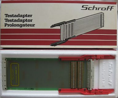Schroff Testadapter auf Verpackung