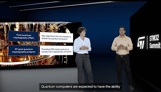 Präsentation zum ST post-quantum cryptography program
