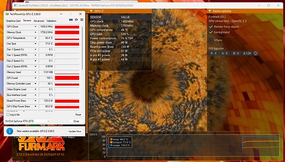 GPU-Z und FurMark Benchmarks