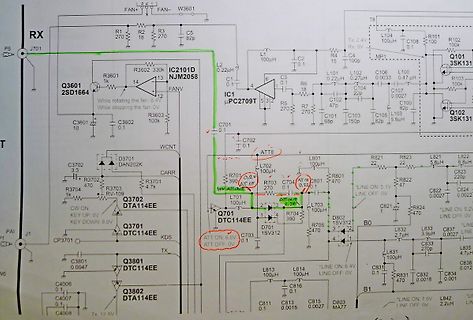 Elektronischer Schaltplan mit Mikrocontroller und Lüftersteuerung