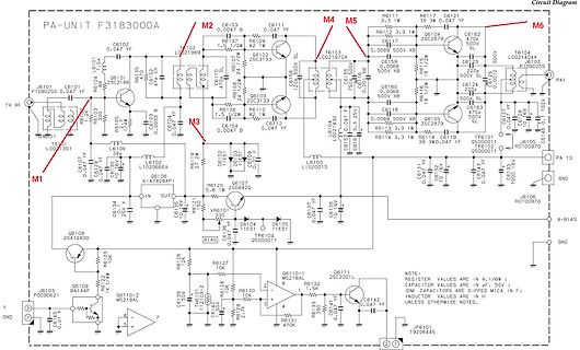 Schaltplan PA-UNIT F3183000A