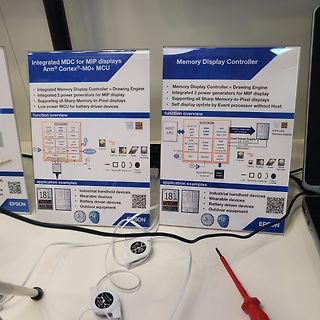 Informationsplakate zu Memory Display Controllern