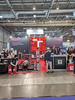 Messestand der VUT Fakultät Elektrotechnik und Informatik