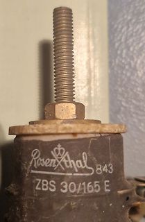 Nahaufnahme eines Rosenthal ZBS 30/165 E Bauteils