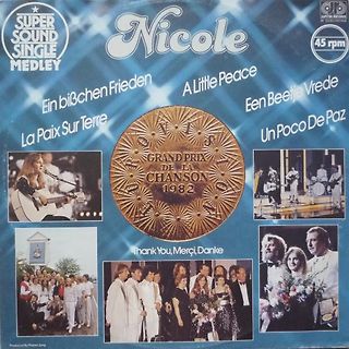 Cover einer Schallplatte von Nicole