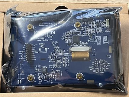 FTDI Chip Leiterplatte in Plastikfolie