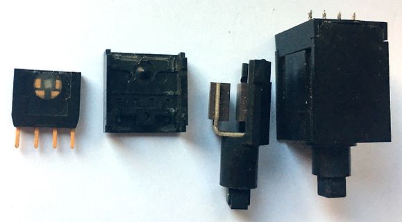 Verschiedene Ansichten eines Audio-Klinkensteckers