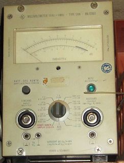 Rohde & Schwarz Millivoltmeter UVN 8N 12003