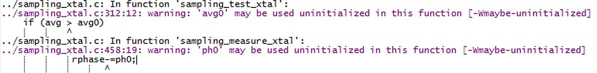 Compiler-Warnungen in C-Quellcode