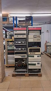 Digital Equipment Corporation Computer-Racks auf Paletten