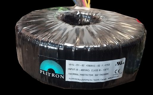 Plitron Transformator mit Typenschild
