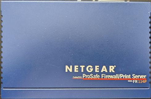 Netgear ProSafe Firewall/Print Server FR114P