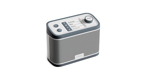 Radiogerät mit Musikmenü