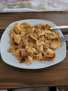 Teller mit Essen