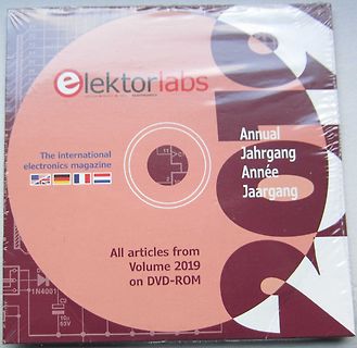 DVD-ROM der Elector Labs Magazine Ausgaben 2019