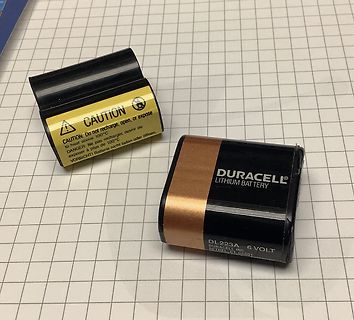 Duracell Lithium Batterien DL223A