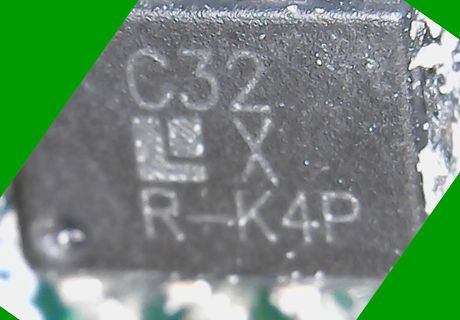 Makroaufnahme eines elektronischen Bauteils