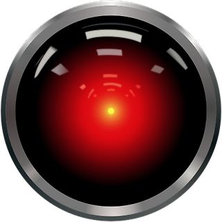 Rote LED mit silbernem Ring