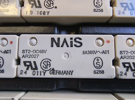 Nahaufnahme von NAiS Bauteilen