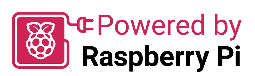 Powered by Raspberry Pi Logo